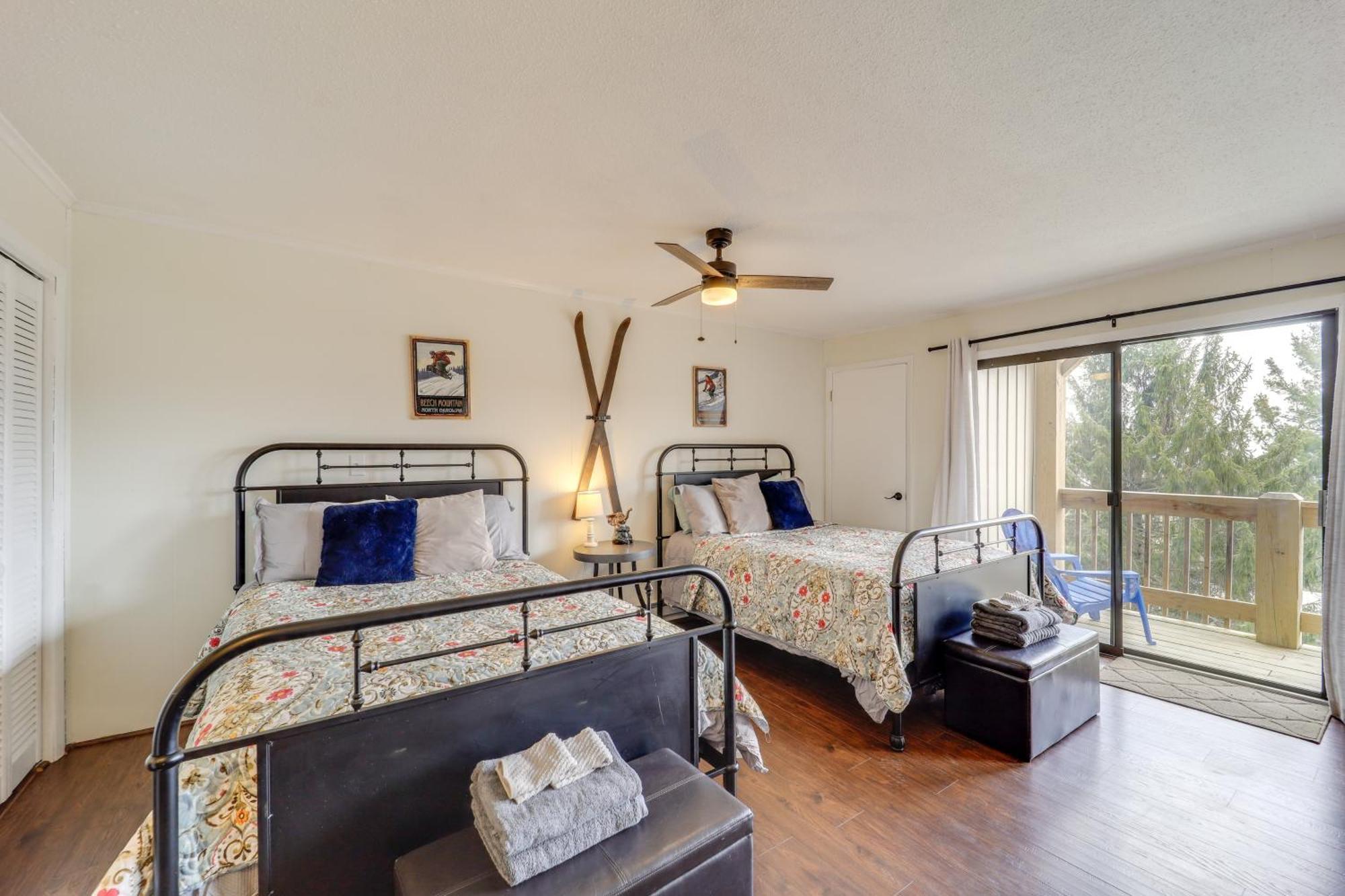 Beech Mountain Studio With Balcony Less Than 1 Mi To Skiing! מראה חיצוני תמונה