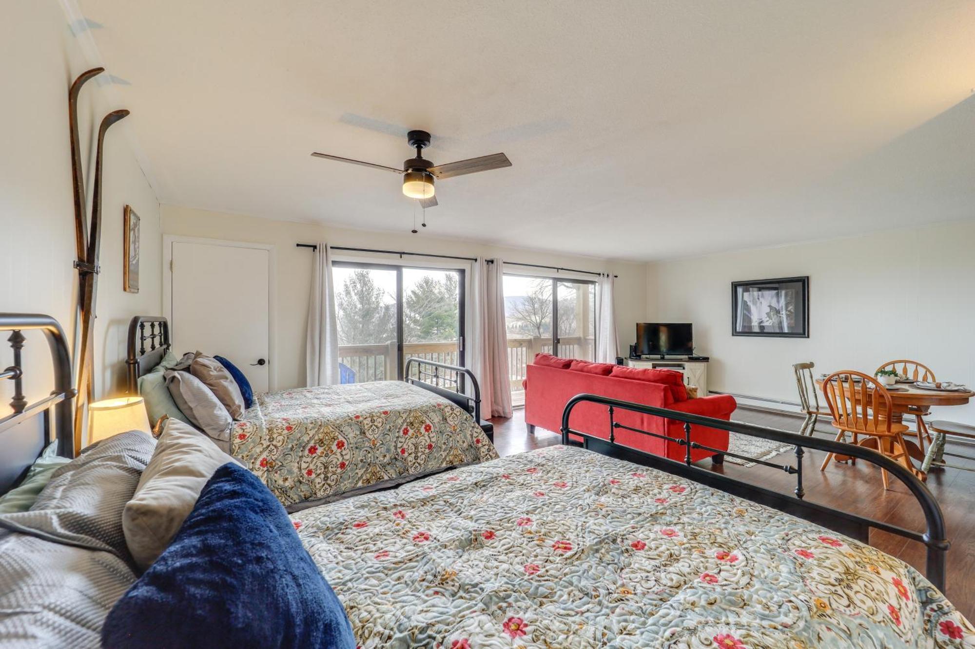 Beech Mountain Studio With Balcony Less Than 1 Mi To Skiing! מראה חיצוני תמונה